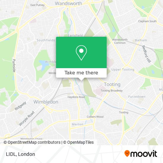 LIDL map