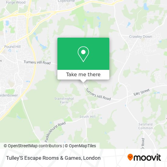 Tulley’S Escape Rooms & Games map