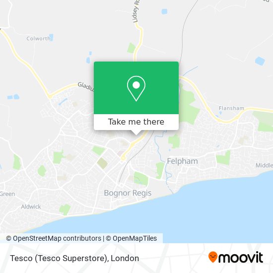 Tesco (Tesco Superstore) map