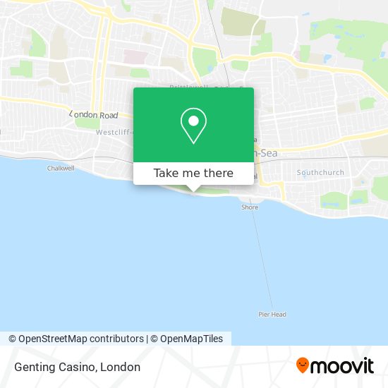 Genting Casino map