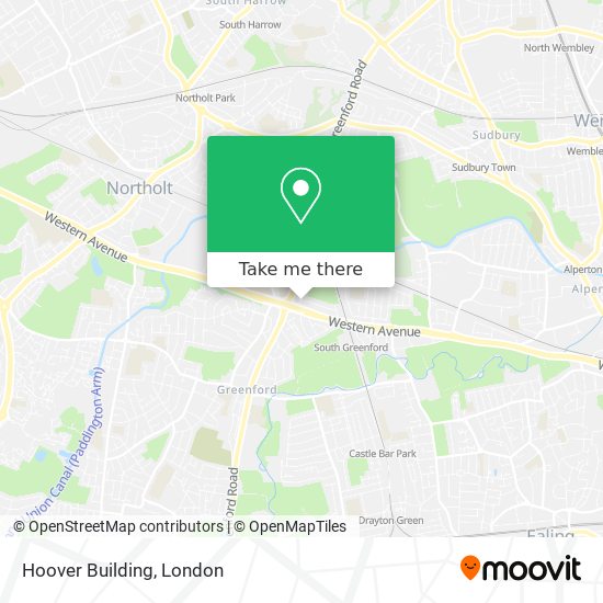 Hoover Building map