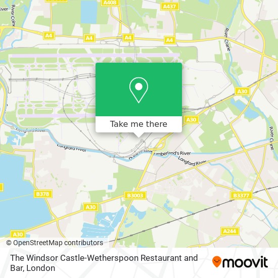 The Windsor Castle-Wetherspoon Restaurant and Bar map
