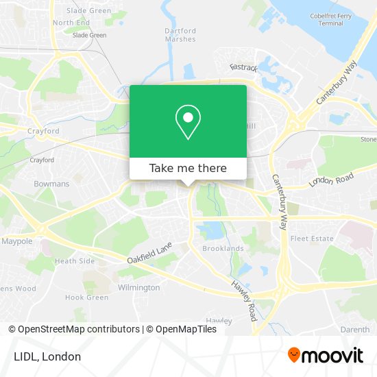 LIDL map