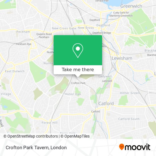 Crofton Park Tavern map