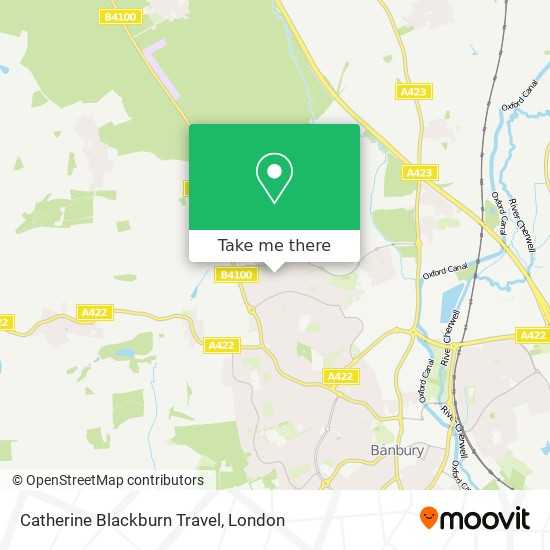 Catherine Blackburn Travel map