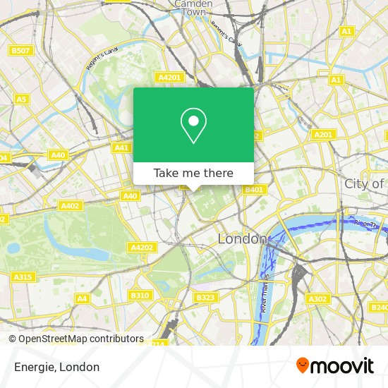 Energie map