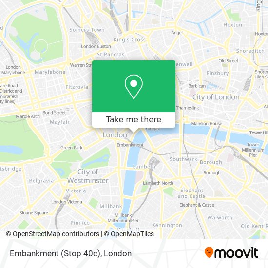 Embankment (Stop 40c) map