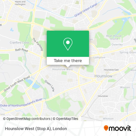 Hounslow West (Stop A) map