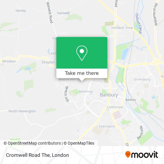 Cromwell Road The map