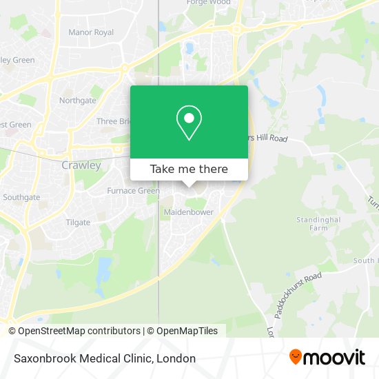 Saxonbrook Medical Clinic map