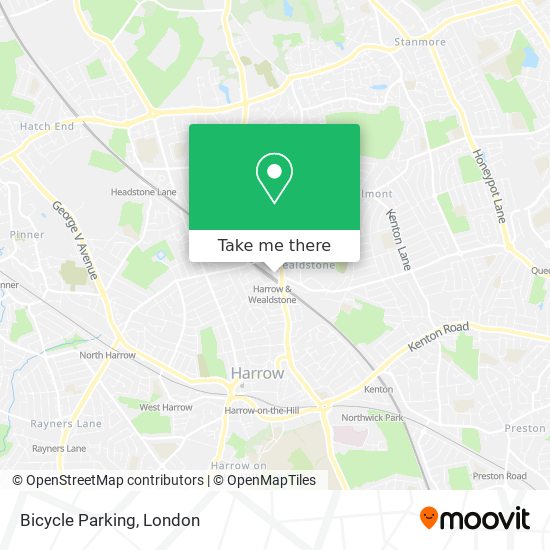 Bicycle Parking map