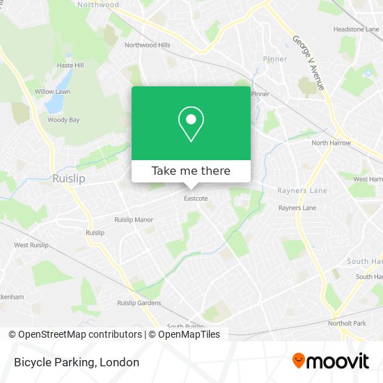 Bicycle Parking map