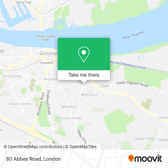 80 Abbey Road map
