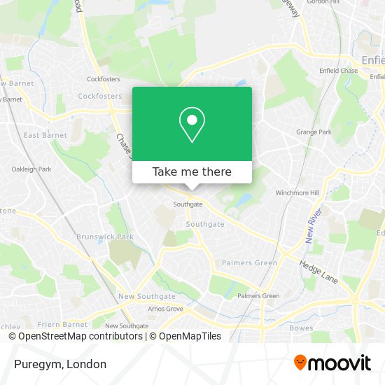 Puregym map