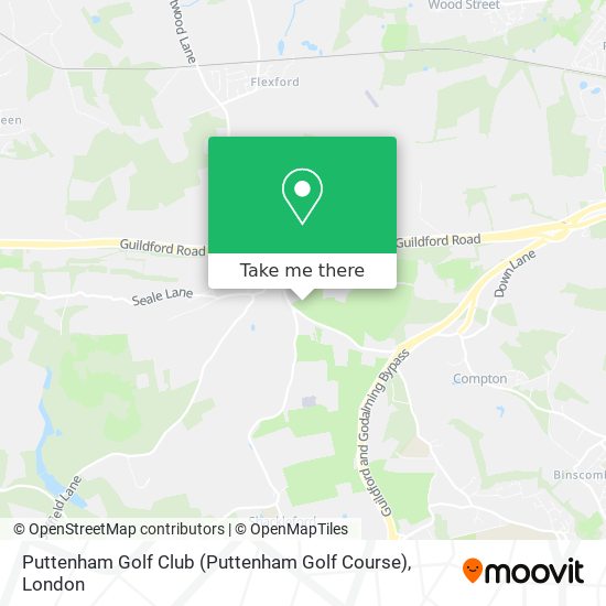 Puttenham Golf Club (Puttenham Golf Course) map