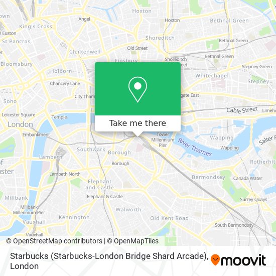 Starbucks (Starbucks-London Bridge Shard Arcade) map