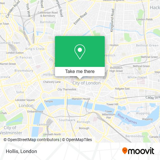 Hollis map