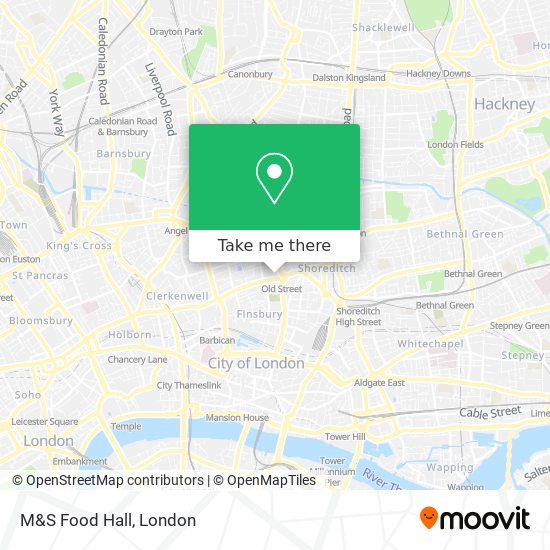 M&S Food Hall map