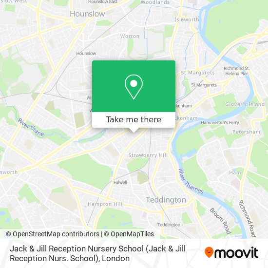 Jack & Jill Reception Nursery School map