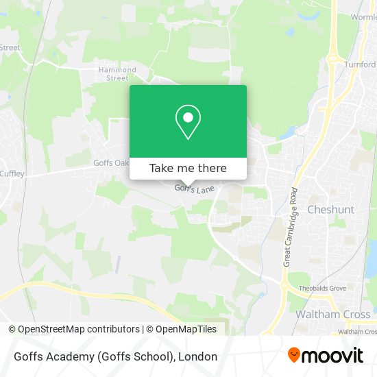 Goffs Academy (Goffs School) map
