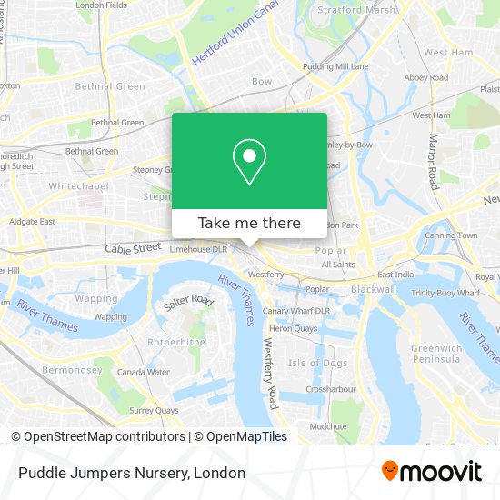 Puddle Jumpers Nursery map
