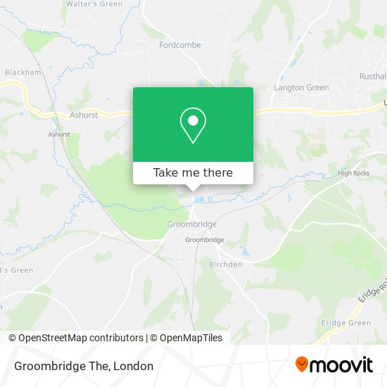 Groombridge The map