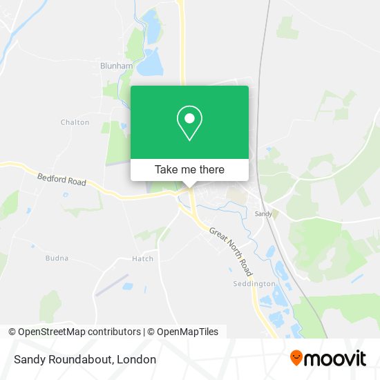 Sandy Roundabout map