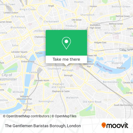 The Gentlemen Baristas Borough map