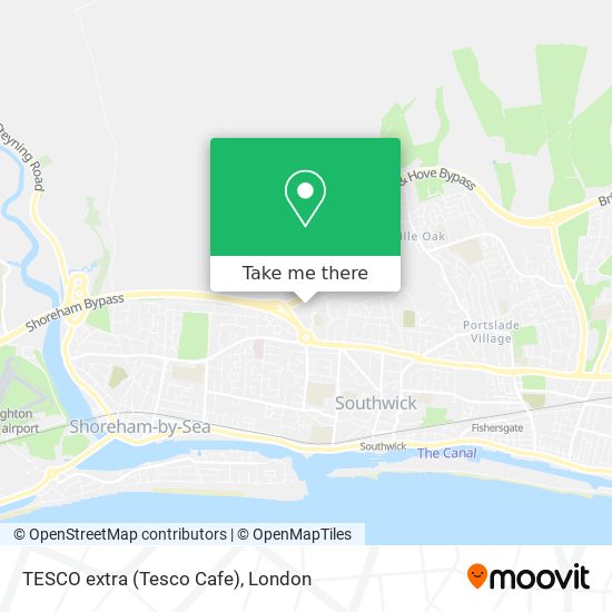 TESCO extra (Tesco Cafe) map