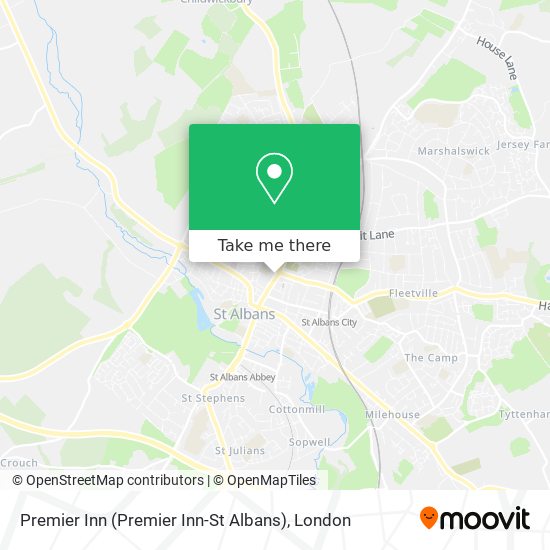 Premier Inn (Premier Inn-St Albans) map