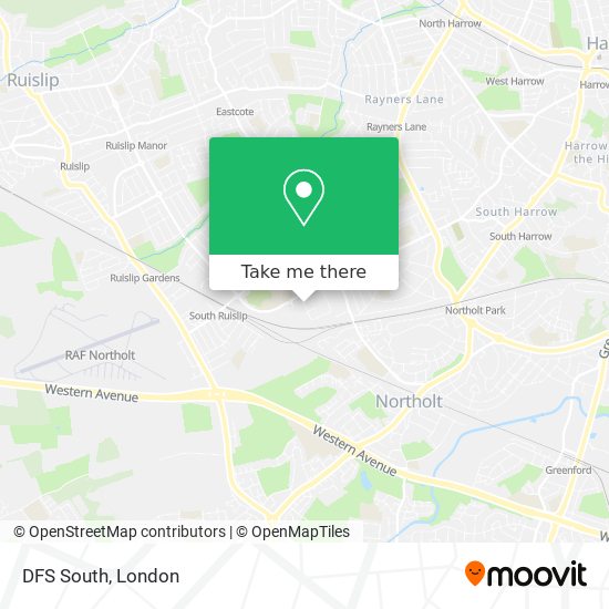 DFS South map