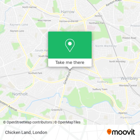 Chicken Land map