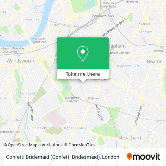 Confetti Bridemaid (Confetti Bridesmaid) map