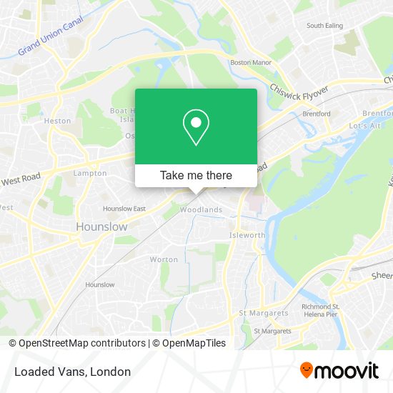 Loaded Vans map