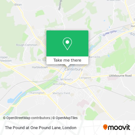 The Pound at One Pound Lane map