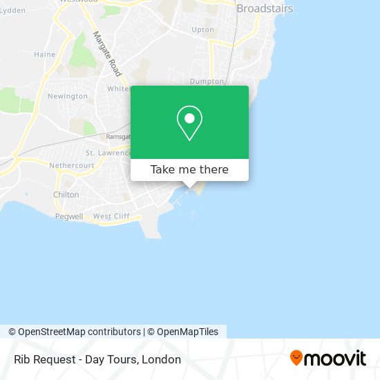 Rib Request - Day Tours map