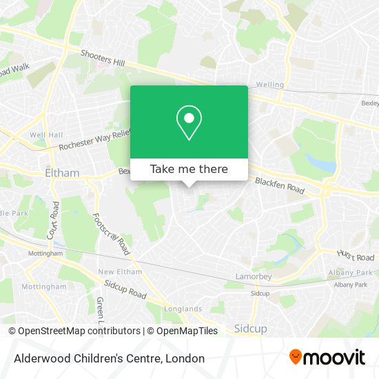 Alderwood Children's Centre map