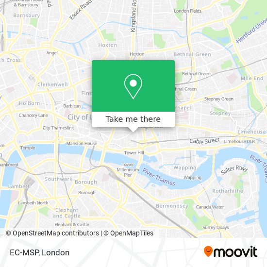 EC-MSP map