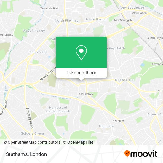 Statham's map