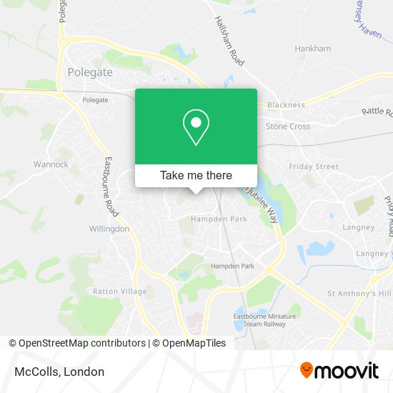 McColls map