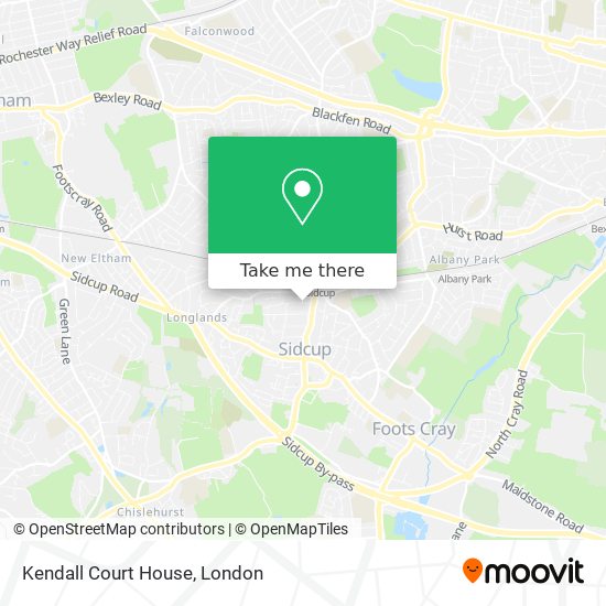 Kendall Court House map