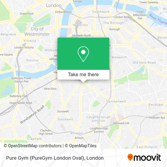 How to Get to Pure Gym (PureGym London Oval) by Tube, Bus or Train?