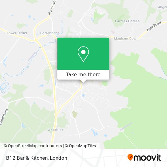 B12 Bar & Kitchen map