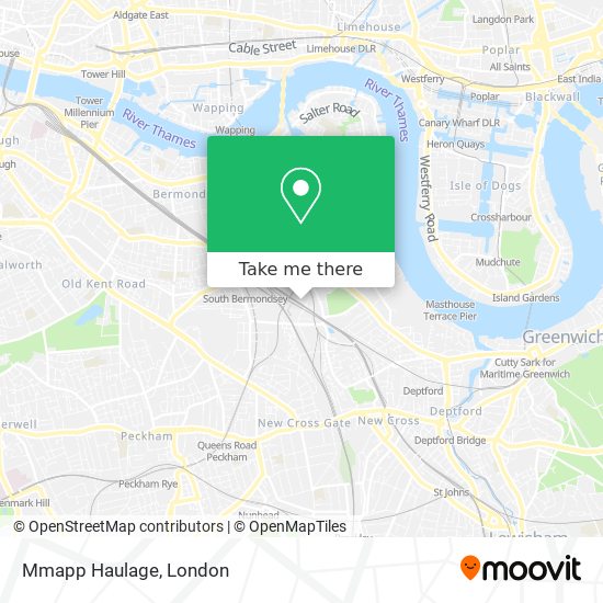Mmapp Haulage map