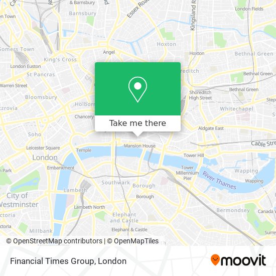 Financial Times Group map