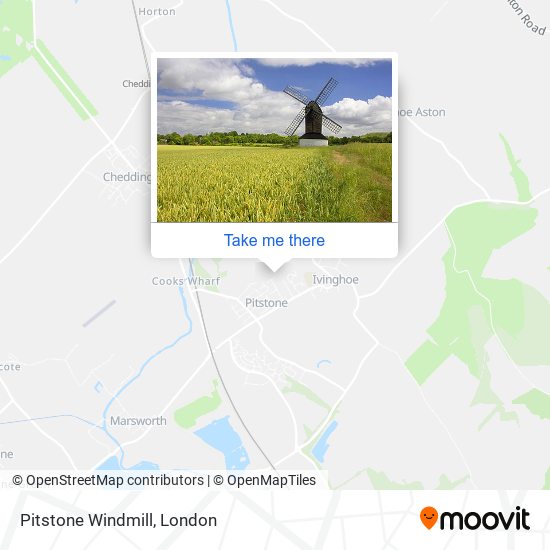 Pitstone Windmill map