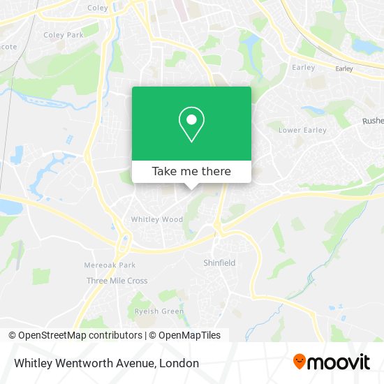 Whitley Wentworth Avenue map