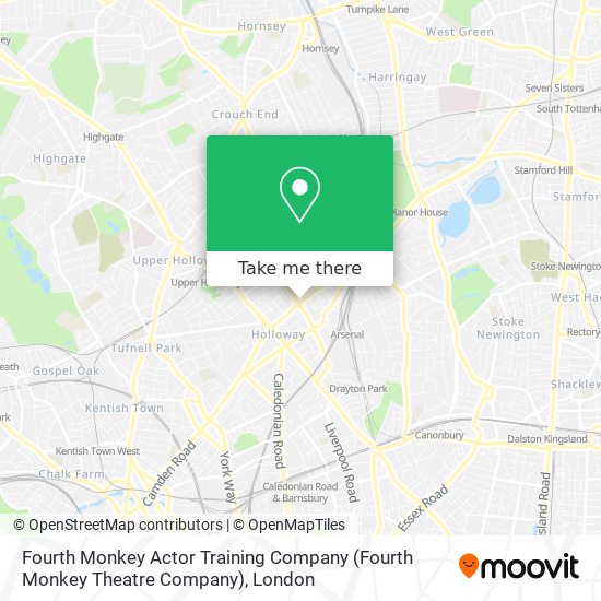 Fourth Monkey Actor Training Company (Fourth Monkey Theatre Company) map