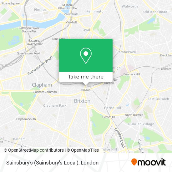 Sainsbury's (Sainsbury's Local) map