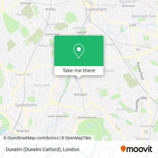 Dunelm (Dunelm Catford) map